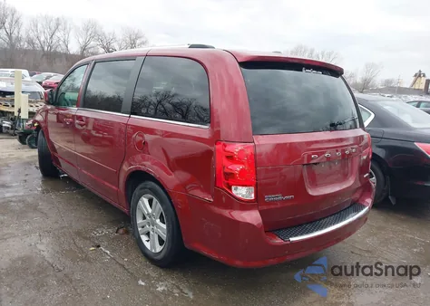 2011 Dodge Grand Caravan Crew из США, поврежденный, VIN 2D4RN5DG6BR674551